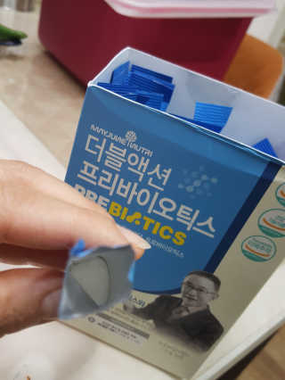 메이준뉴트리 이승남 원장의 더블액션 프리바이오틱스 — 5점을 준 리뷰어가 2020년 7월 올린 사용 사진