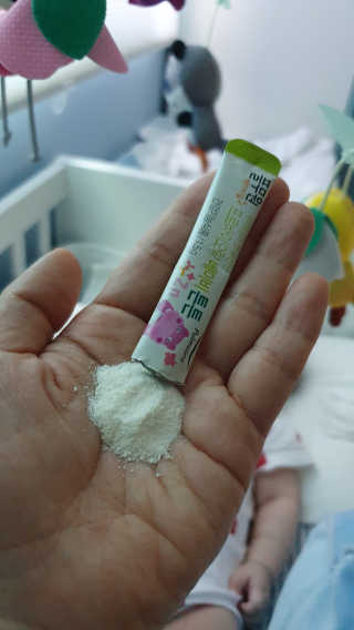 [풀무원베이비밀] 프로바이오락 베이비 튼튼 유산균 — 4점을 준 리뷰어가 2020년 7월 올린 사용 사진