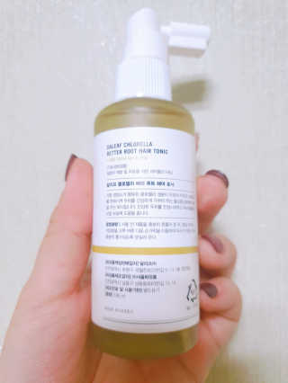 달리프 클로렐라 베러 루트 헤어토닉 100ml — 5점을 준 리뷰어가 2020년 11월 올린 사용 사진