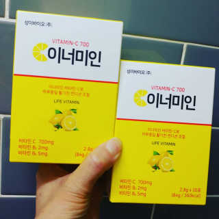 이너미인 VITAMIN-C 700 — 5점을 준 리뷰어가 2020년 9월 올린 사용 사진