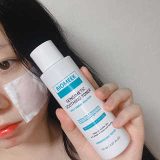 바이오믹 센시메틱 수딩 토너 — 5점을 준 리뷰어가 2020년 7월 올린 사용 사진