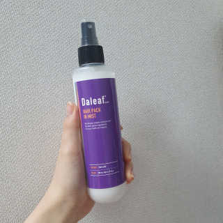 달리프 글램 헤어팩 인미스트 200ml — 5점을 준 리뷰어가 2020년 10월 올린 사용 사진
