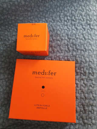 메디페르 [ 1+1 ] 루테인앰플세트 1개 + 루테인크림 50ml 1개 — 5점을 준 리뷰어가 2020년 9월 올린 사용 사진