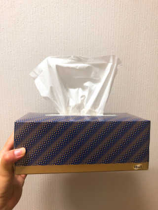 잘풀리는집 부드러운 모이스처 보습 미용 티슈 230매 — 5점을 준 리뷰어가 2020년 9월 올린 사용 사진