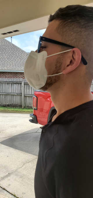 SOOMLAB Mask- Hyper Purifying Breathing Mask — 5점을 준 리뷰어가 2020년 10월 올린 사용 사진