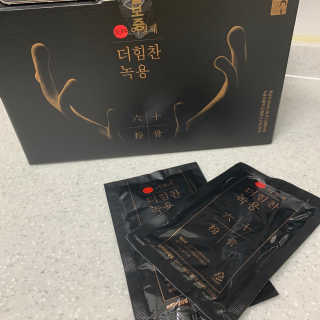 [시즌6] 이경제 더힘찬녹용 1개월분 — 5점을 준 리뷰어가 2020년 7월 올린 사용 사진