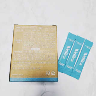 웰리카 저분자 피쉬 콜라겐 — 5점을 준 리뷰어가 2020년 9월 올린 사용 사진