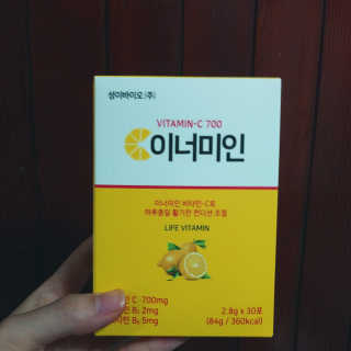 이너미인 VITAMIN-C 700 — 5점을 준 리뷰어가 2020년 9월 올린 사용 사진