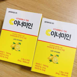 이너미인 VITAMIN-C 700 — 5점을 준 리뷰어가 2020년 8월 올린 사용 사진