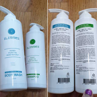 일리세이 허니 샴푸 500ml + 허니 바디워시 500ml 세트 — 5점을 준 리뷰어가 2020년 4월 올린 사용 사진