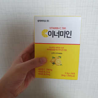 이너미인 VITAMIN-C 700 — 5점을 준 리뷰어가 2020년 9월 올린 사용 사진
