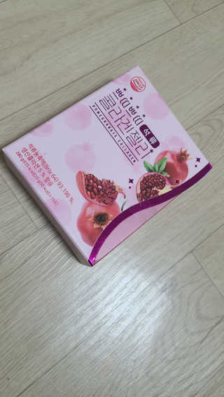 헬스업_쁘띠쁘띠석류콜라겐젤리_20g x 14포 — 4점을 준 리뷰어가 2020년 10월 올린 사용 사진