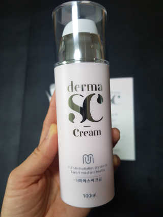 derma SC-Cream 더마에스씨 크림 100ml — 5점을 준 리뷰어가 2020년 4월 올린 사용 사진
