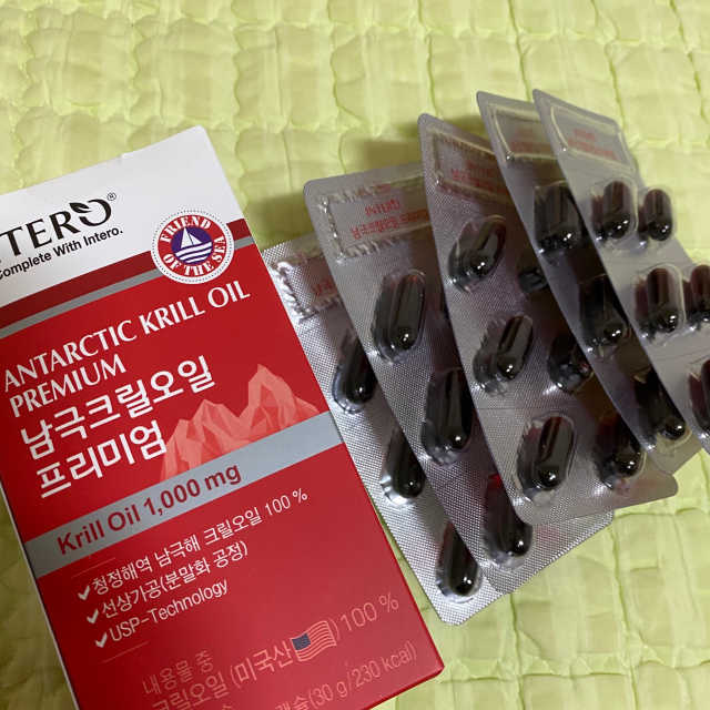인테로 크릴오일 프리미엄 리뷰 사진