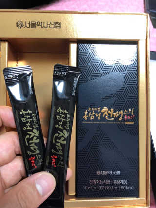 서울약사신협 약사신협_천명플러스스틱_10mlx30포 — 5점을 준 리뷰어가 2020년 9월 올린 사용 사진