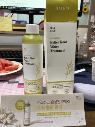 달리프 클로렐라 베러 루트 워터트리트먼트 200ml — 4점을 준 리뷰어가 2020년 9월 올린 사용 사진