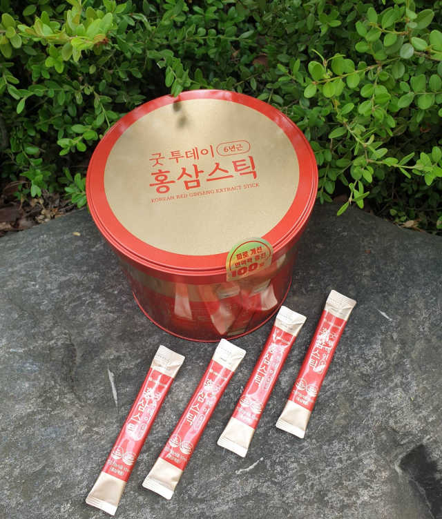 서울약사신협_굿투데이홍삼스틱_10ml x 100포 리뷰 사진