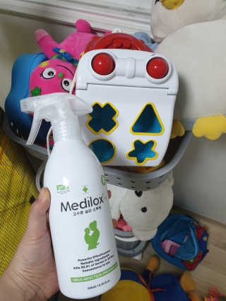 Medilox 메디록스 살균소독제_3종 500ml [택 1] — 4점을 준 리뷰어가 2020년 8월 올린 사용 사진