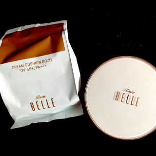 디어벨르 크림쿠션 DEAR BELLE CREAM COUSION — 5점을 준 리뷰어가 2020년 9월 올린 사용 사진