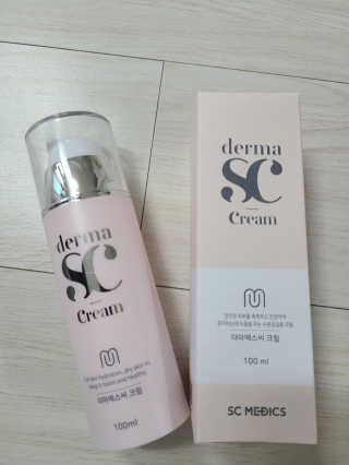 derma SC-Cream 더마에스씨 크림 100ml — 4점을 준 리뷰어가 2020년 4월 올린 사용 사진