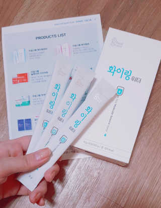 리얼그램 화이링워터 온 국민 필요회복템 — 5점을 준 리뷰어가 2020년 6월 올린 사용 사진