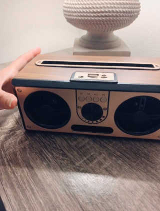 SEVIZ RETRO20W 레트로 블루투스 스피커 — 5점을 준 리뷰어가 2020년 10월 올린 사용 사진