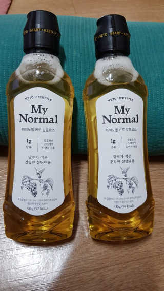 마이노멀 키토 알룰로스 2개 — 5점을 준 리뷰어가 2020년 5월 올린 사용 사진