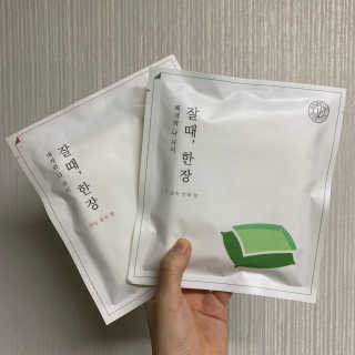 휴고링 언제 어디서나 깨끗한 베개-잘때한장 위생 베개시트 5매 — 4점을 준 리뷰어가 2020년 9월 올린 사용 사진