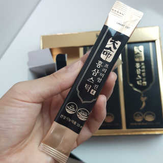 헬스업_천명진프리미엄홍삼스틱_10ml x 30포 — 5점을 준 리뷰어가 2020년 10월 올린 사용 사진