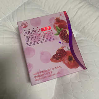 헬스업_쁘띠쁘띠석류콜라겐젤리_20g x 14포 — 4점을 준 리뷰어가 2020년 11월 올린 사용 사진