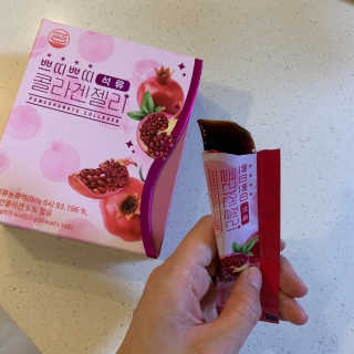 헬스업_쁘띠쁘띠석류콜라겐젤리_20g x 14포 — 5점을 준 리뷰어가 2020년 11월 올린 사용 사진