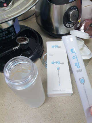 리얼그램 화이링워터 온 국민 필요회복템 — 5점을 준 리뷰어가 2020년 6월 올린 사용 사진