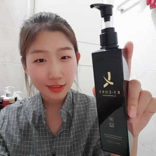 [두피헤어 트리트먼트] 케이원큐어 스켈프 젤 270ml — 5점을 준 리뷰어가 2020년 9월 올린 사용 사진
