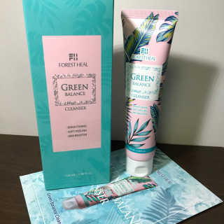 포레스트힐 SS 그린 밸런스 클렌져 100ml + 헤어밴드 — 5점을 준 리뷰어가 2020년 4월 올린 사용 사진