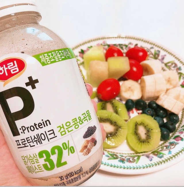 하림 P+ 닭가슴살 프로틴 쉐이크 리뷰 사진