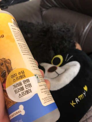 버츠비 이치수딩 스프레이 — 5점을 준 리뷰어가 2020년 10월 올린 사용 사진