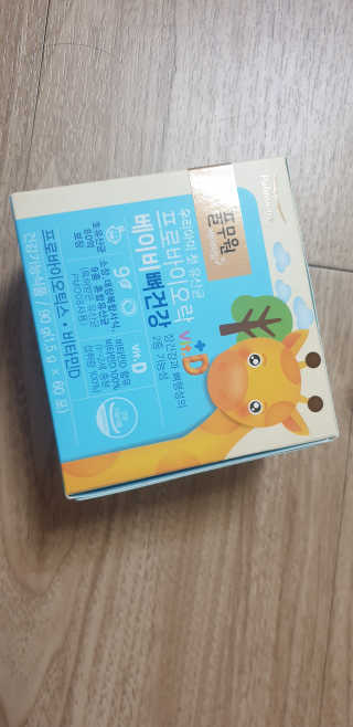 [풀무원베이비밀] 프로바이오락 베이비 뼈건강 유산균 — 5점을 준 리뷰어가 2020년 8월 올린 사용 사진