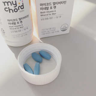 JW중외제약 마이코드 멀티비타민미네랄 포 맨 — 4점을 준 리뷰어가 2020년 10월 올린 사용 사진