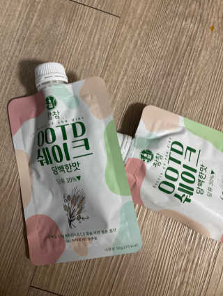 [꾸콤] 참참 OOTD쉐이크 담백한 일주일세트 50g x 5 — 5점을 준 리뷰어가 2020년 10월 올린 사용 사진