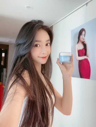 델라본 마린 콜라겐 수분크림 — 5점을 준 리뷰어가 2020년 6월 올린 사용 사진