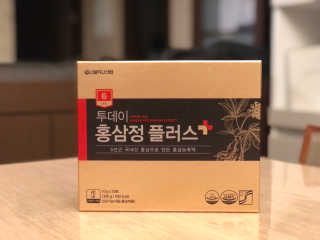 서울약사신협_투데이홍삼정플러스스틱_10g x 30포 — 5점을 준 리뷰어가 2020년 11월 올린 사용 사진