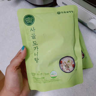한촌몰 설렁탕집 가마솥 도가니탕 350g x 2팩 — 5점을 준 리뷰어가 2020년 8월 올린 사용 사진
