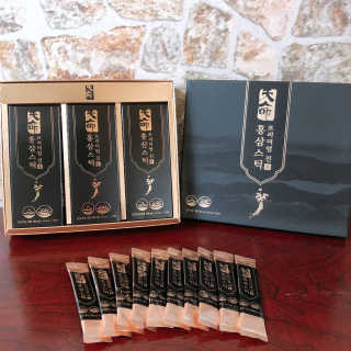 헬스업_천명진프리미엄홍삼스틱_10ml x 30포 — 5점을 준 리뷰어가 2020년 7월 올린 사용 사진