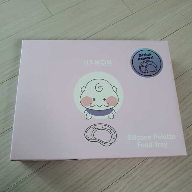 유비맘 캐릭터 실리콘 흡착 식판_색상 랜덤발송 리뷰 사진