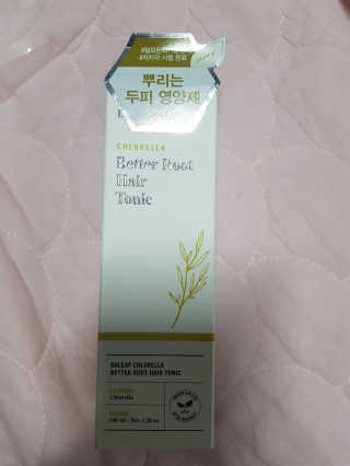 달리프 클로렐라 베러 루트 헤어토닉 100ml — 4점을 준 리뷰어가 2020년 4월 올린 사용 사진