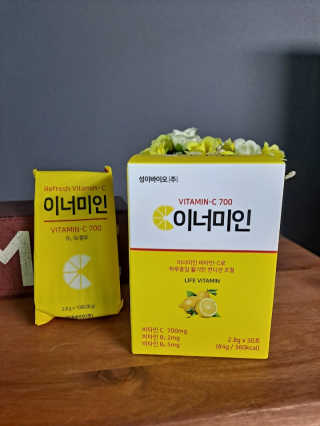 이너미인 VITAMIN-C 700 — 5점을 준 리뷰어가 2020년 9월 올린 사용 사진