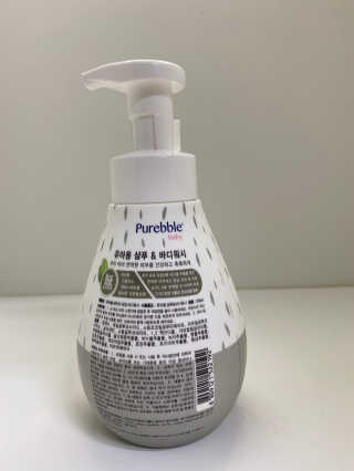 Purebble [퓨어블] 베이비 샴푸/바디워시 500ml — 5점을 준 리뷰어가 2020년 8월 올린 사용 사진
