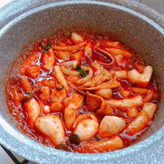 화곡미담 옛날 떡볶이 — 5점을 준 리뷰어가 2020년 4월 올린 사용 사진