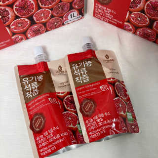 자연에온 유기농 석류 착즙 100mL 10개입 2BOX — 5점을 준 리뷰어가 2020년 11월 올린 사용 사진