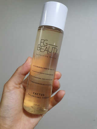 FGBEAUTY Cactus Balancing Toner 켁터스 밸런싱 토너 — 5점을 준 리뷰어가 2020년 7월 올린 사용 사진